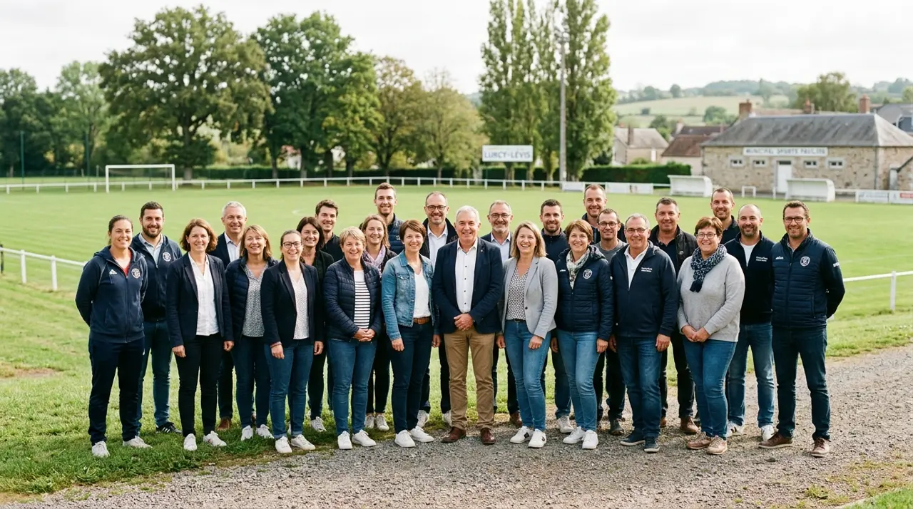 Membres du bureau exécutif et bénévoles de LEVIS EN PISTE